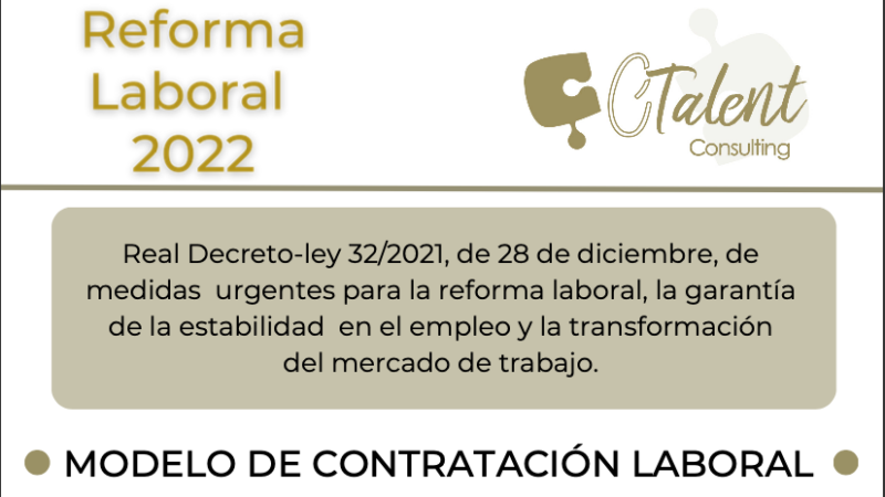 Reforma laboral 2022